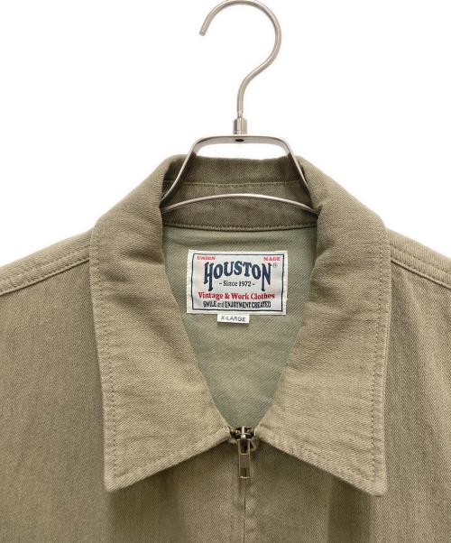 HOUSTON（ヒューストン）HOUSTON (ヒューストン) ベトナムジャケット オリーブ サイズ:SIZE XLの古着・服飾アイテム