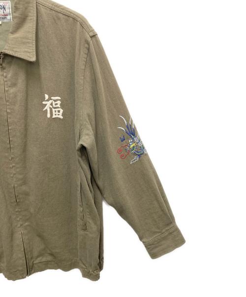 HOUSTON（ヒューストン）HOUSTON (ヒューストン) ベトナムジャケット オリーブ サイズ:SIZE XLの古着・服飾アイテム