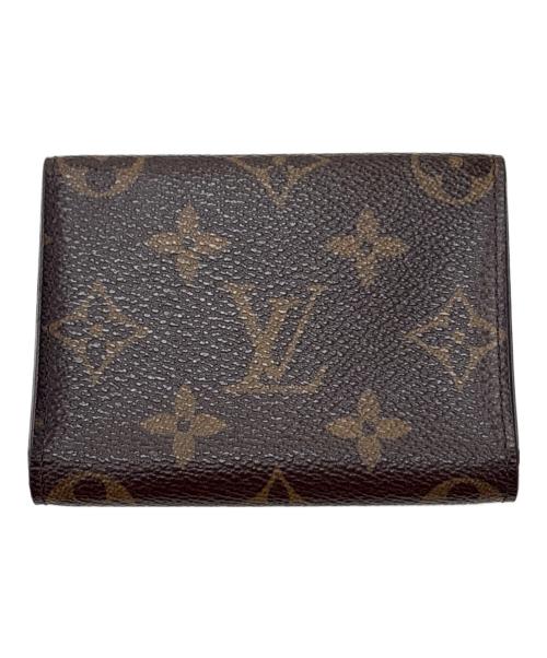 LOUIS VUITTON（ルイ ヴィトン）LOUIS VUITTON (ルイ ヴィトン) カードケース　アンヴェロップ・カルトドゥヴィジット ブラウンの古着・服飾アイテム