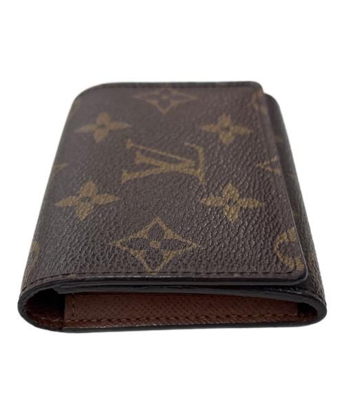 LOUIS VUITTON（ルイ ヴィトン）LOUIS VUITTON (ルイ ヴィトン) カードケース　アンヴェロップ・カルトドゥヴィジット ブラウンの古着・服飾アイテム