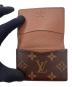 中古・古着 LOUIS VUITTON (ルイ ヴィトン) カードケース　アンヴェロップ・カルトドゥヴィジット ブラウン：20000円