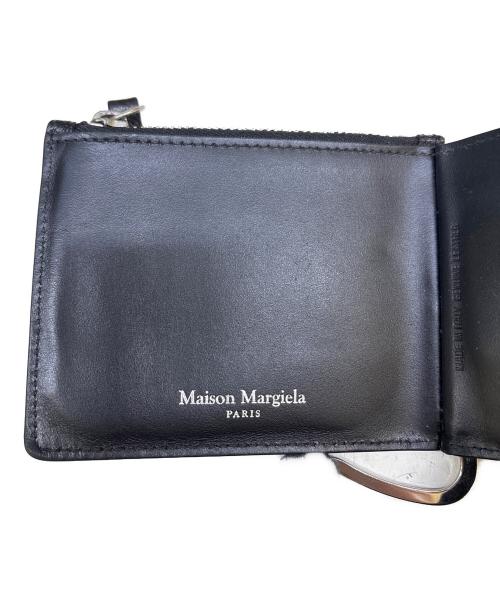 Maison Margiela（メゾンマルジェラ）Maison Margiela (メゾンマルジェラ) 4ステッチマネークリップ ブラックの古着・服飾アイテム