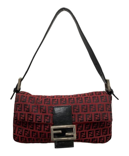 FENDI（フェンディ）FENDI (フェンディ) ショルダーバッグ　マンマバケット レッドの古着・服飾アイテム