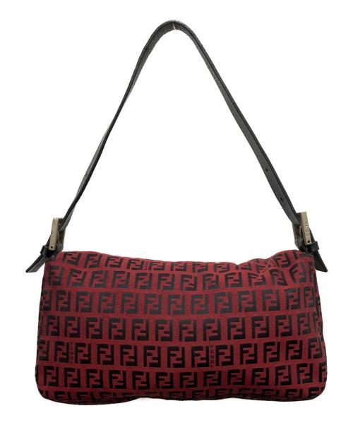 FENDI（フェンディ）FENDI (フェンディ) ショルダーバッグ　マンマバケット レッドの古着・服飾アイテム