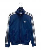 adidasアディダス）の古着「トラックジャケット」｜ネイビー