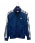 adidas（アディダス）の古着「トラックジャケット」｜ネイビー