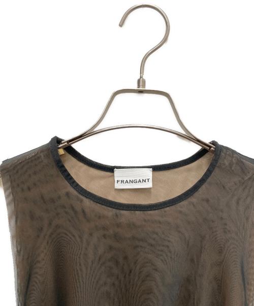FRANGANT（フランゴン）FRANGANT (フランゴン) ノースリーブワンピース ブラック サイズ:SIZE Freeの古着・服飾アイテム
