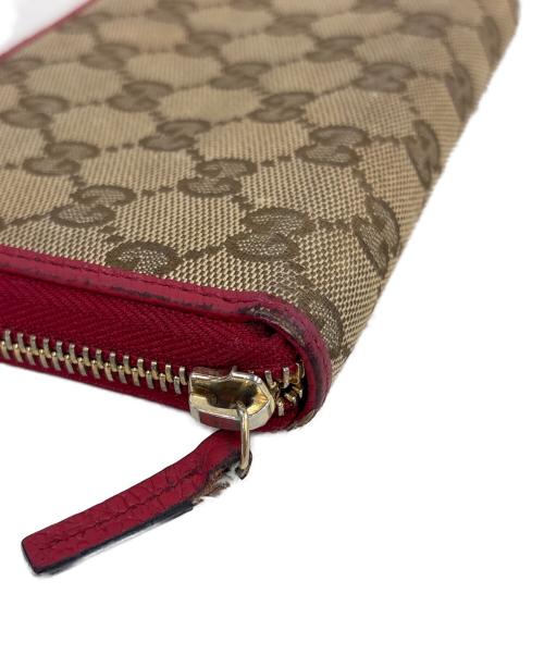 GUCCI（グッチ）GUCCI (グッチ) 長財布 ベージュの古着・服飾アイテム