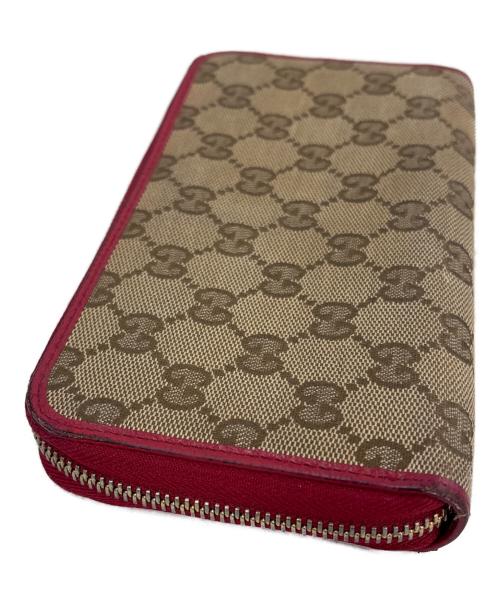 GUCCI（グッチ）GUCCI (グッチ) 長財布 ベージュの古着・服飾アイテム