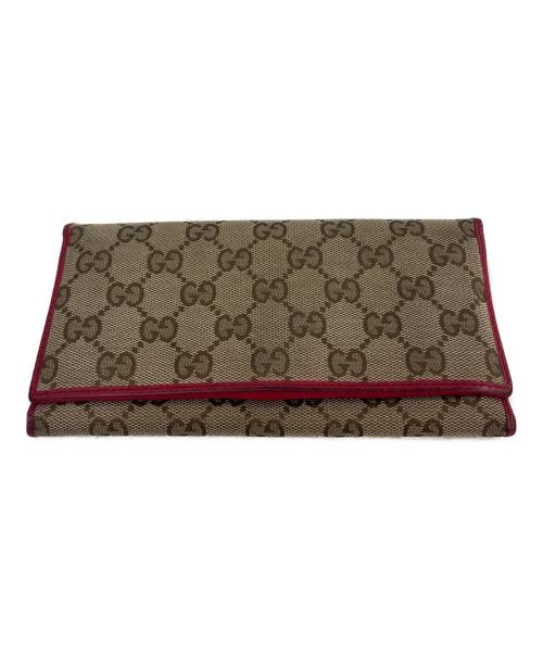 GUCCI（グッチ）GUCCI (グッチ) 長財布 ベージュの古着・服飾アイテム