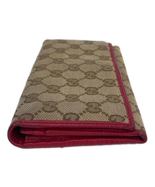 GUCCI（グッチ）GUCCI (グッチ) 長財布 ベージュの古着・服飾アイテム