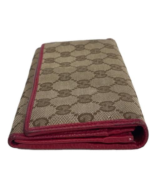 GUCCI（グッチ）GUCCI (グッチ) 長財布 ベージュの古着・服飾アイテム