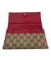 中古・古着 GUCCI (グッチ) 長財布 ベージュ：10000円