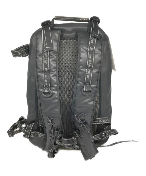 and wander（アンドワンダー）and wander (アンドワンダー) Waterproof Daypack ブラック 未使用品の古着・服飾アイテム