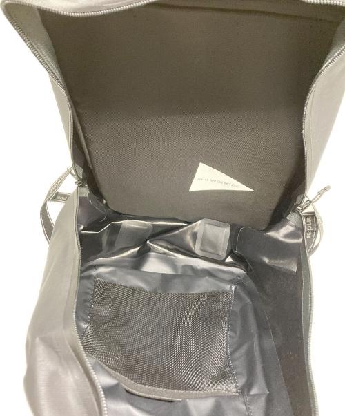 and wander（アンドワンダー）and wander (アンドワンダー) Waterproof Daypack ブラック 未使用品の古着・服飾アイテム