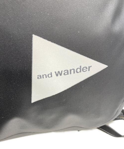 and wander（アンドワンダー）and wander (アンドワンダー) Waterproof Daypack ブラック 未使用品の古着・服飾アイテム
