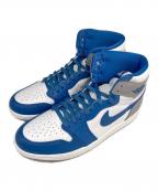 NIKEナイキ）の古着「AIR JORDAN1」｜ブルー×ホワイト
