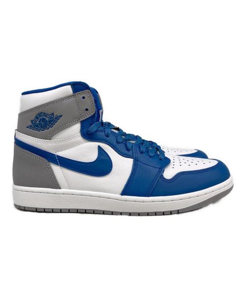 NIKE（ナイキ）NIKE (ナイキ) AIR JORDAN1 ブルー×ホワイト サイズ:SIZE 28cm 未使用品の古着・服飾アイテム