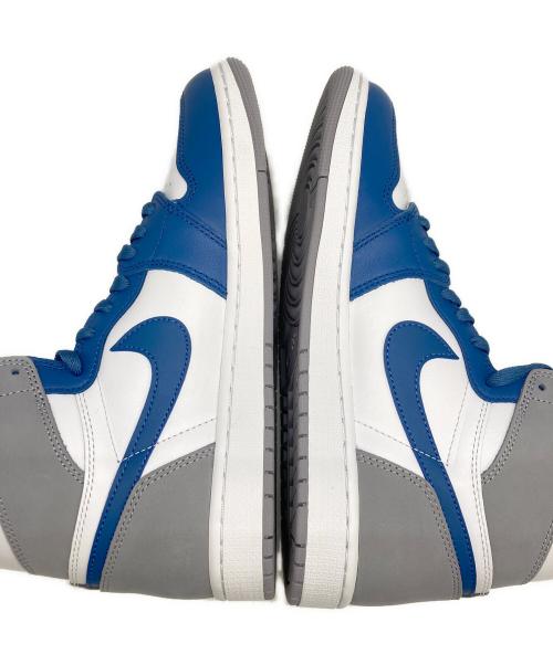NIKE（ナイキ）NIKE (ナイキ) AIR JORDAN1 ブルー×ホワイト サイズ:SIZE 28cm 未使用品の古着・服飾アイテム