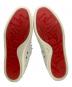 中古・古着 Christian Louboutin (クリスチャン・ルブタン) ローカットスニーカー ホワイト サイズ:SIZE 43（約28.0cm〜28.5cm相当）：25000円