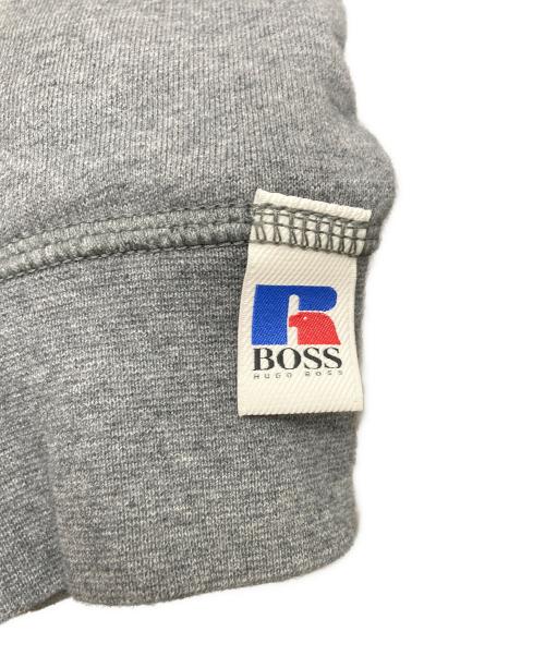 HUGO BOSS（ヒューゴ ボス）HUGO BOSS (ヒューゴ ボス) RUSSELL ATHLETIC (ラッセルアスレチック) スウェット グレー サイズ:SIZE Sの古着・服飾アイテム