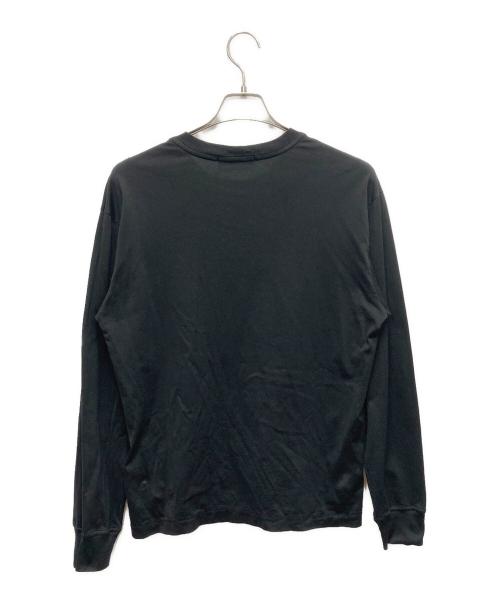 STONE ISLAND（ストーンアイランド）STONE ISLAND (ストーンアイランド) 長袖カットソー ブラック サイズ:SIZE Mの古着・服飾アイテム