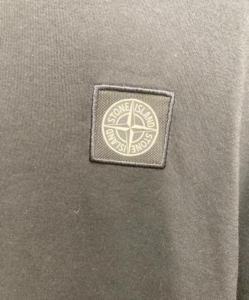 STONE ISLAND（ストーンアイランド）STONE ISLAND (ストーンアイランド) 長袖カットソー ブラック サイズ:SIZE Mの古着・服飾アイテム