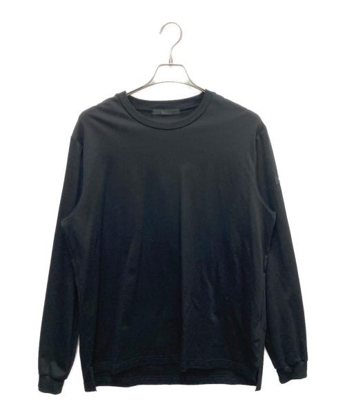 TATRAS（タトラス）TATRAS (タトラス) クルーネックロングTシャツ ブラック サイズ:SIZE02の古着・服飾アイテム