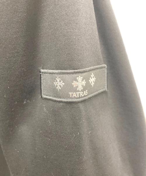 TATRAS（タトラス）TATRAS (タトラス) クルーネックロングTシャツ ブラック サイズ:SIZE02の古着・服飾アイテム