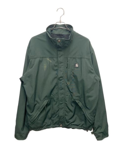 CarHartt（カーハート）CarHartt (カーハート) ウォータープルーフレインコート グリーン サイズ:SIZE Lの古着・服飾アイテム