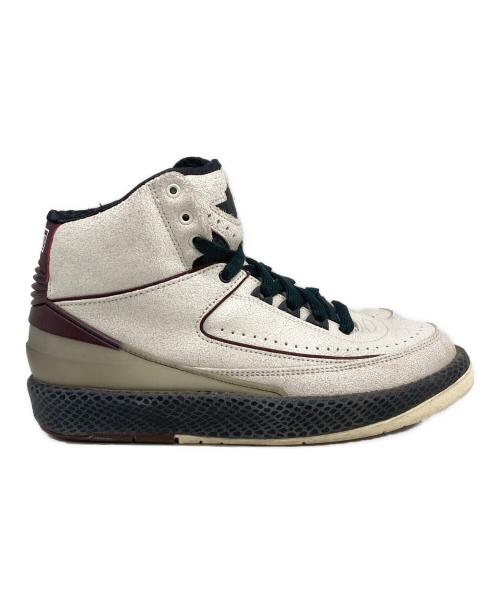 NIKE（ナイキ）NIKE (ナイキ) A Ma Maniere (ア・マ・マニエール) Air Jordan 2 ホワイト サイズ:SIZE 24cmの古着・服飾アイテム