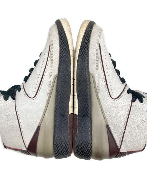 NIKE（ナイキ）NIKE (ナイキ) A Ma Maniere (ア・マ・マニエール) Air Jordan 2 ホワイト サイズ:SIZE 24cmの古着・服飾アイテム