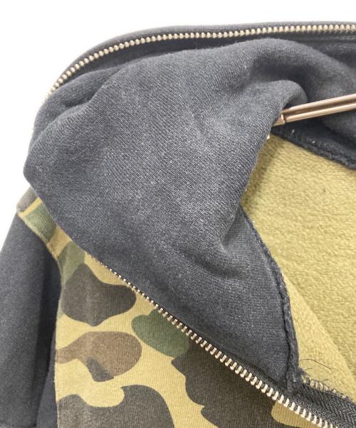 A BATHING APE（アベイシングエイプ）A BATHING APE (アベイシングエイプ) ジップパーカー ブラック サイズ:SIZE Mの古着・服飾アイテム