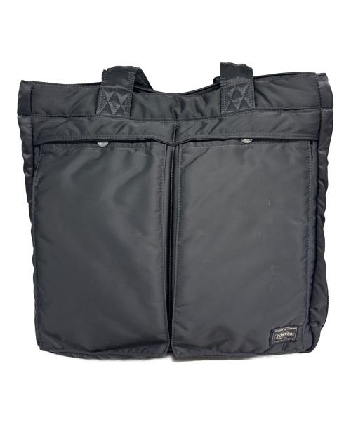 PORTER（ポーター）PORTER (ポーター) トートバッグ　タンカー ブラックの古着・服飾アイテム