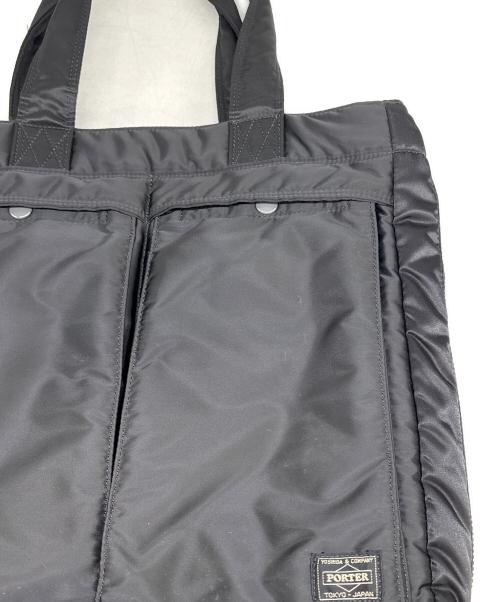 PORTER（ポーター）PORTER (ポーター) トートバッグ　タンカー ブラックの古着・服飾アイテム