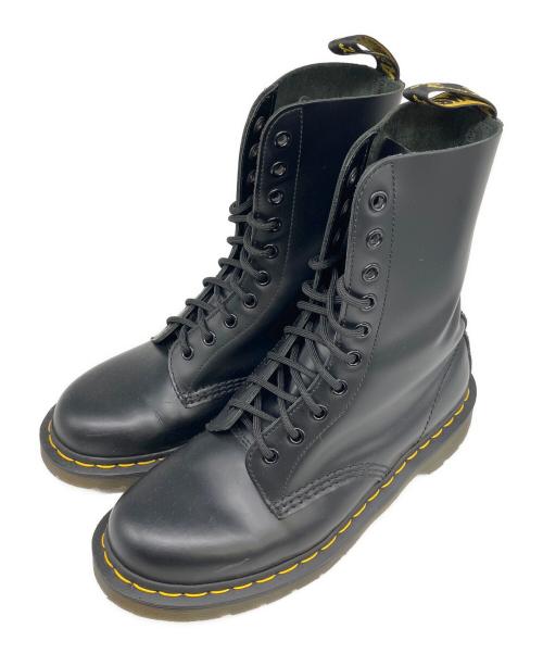 Dr.Martens（ドクターマーチン）Dr.Martens (ドクターマーチン) 10ホールブーツ ブラック サイズ:UK6（約25.0cm相当）の古着・服飾アイテム