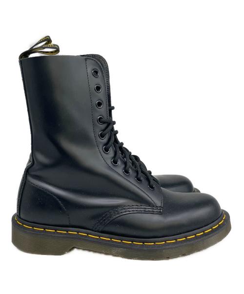 Dr.Martens（ドクターマーチン）Dr.Martens (ドクターマーチン) 10ホールブーツ ブラック サイズ:UK6（約25.0cm相当）の古着・服飾アイテム