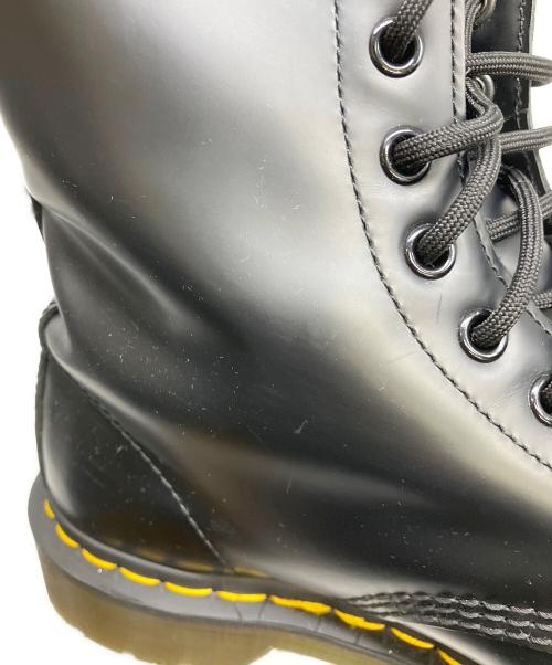 Dr.Martens（ドクターマーチン）Dr.Martens (ドクターマーチン) 10ホールブーツ ブラック サイズ:UK6（約25.0cm相当）の古着・服飾アイテム