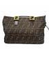FENDI (フェンディ) ハンドバッグ　ズッカ ブラウン：70000円