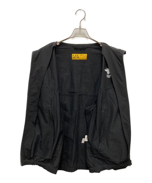 FAT（エフエーティー）FAT (エフエーティー) ナイロンジャケット ブラック サイズ:Sの古着・服飾アイテム