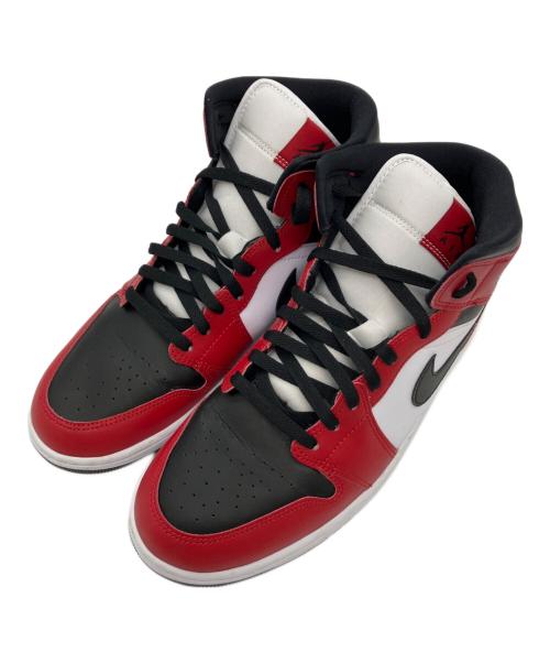 NIKE（ナイキ）NIKE (ナイキ) Air Jordan 1 Mid レッド×ホワイト サイズ:29cmの古着・服飾アイテム