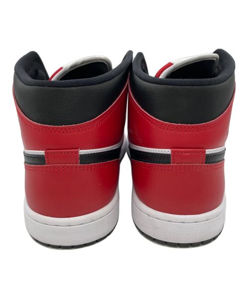 NIKE（ナイキ）NIKE (ナイキ) Air Jordan 1 Mid レッド×ホワイト サイズ:29cmの古着・服飾アイテム