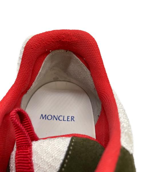 MONCLER（モンクレール）MONCLER (モンクレール) スニーカー ホワイト サイズ:SIZE 26.5cmの古着・服飾アイテム
