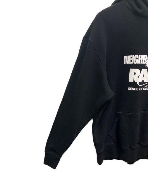 RATS（ラッツ）RATS (ラッツ) NEIGHBORHOOD (ネイバーフッド) プルオーバーパーカー ブラック サイズ:SIZE XLの古着・服飾アイテム