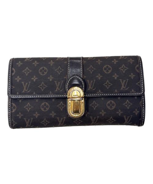 LOUIS VUITTON（ルイ ヴィトン）LOUIS VUITTON (ルイ ヴィトン) 長財布　モノグラム イディール　ポルトフォイユ・サラ ブラウンの古着・服飾アイテム