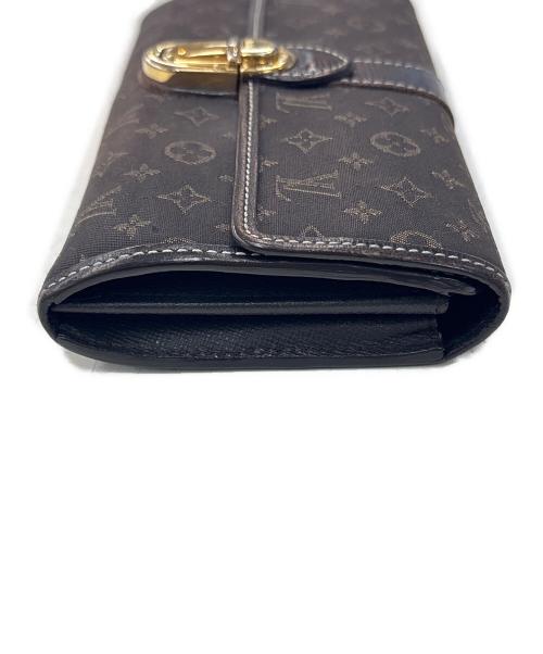 LOUIS VUITTON（ルイ ヴィトン）LOUIS VUITTON (ルイ ヴィトン) 長財布　モノグラム イディール　ポルトフォイユ・サラ ブラウンの古着・服飾アイテム