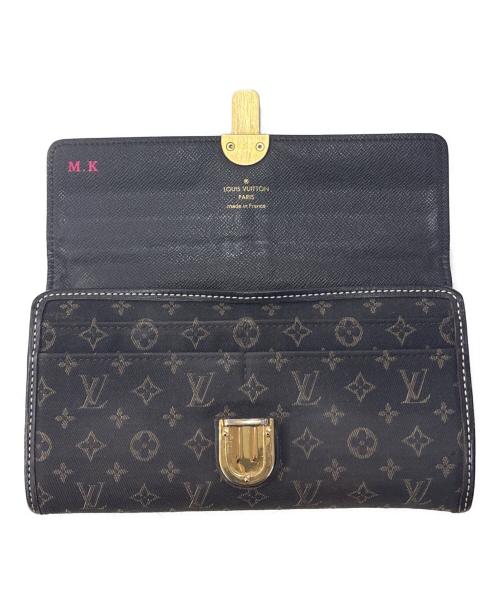 LOUIS VUITTON（ルイ ヴィトン）LOUIS VUITTON (ルイ ヴィトン) 長財布　モノグラム イディール　ポルトフォイユ・サラ ブラウンの古着・服飾アイテム