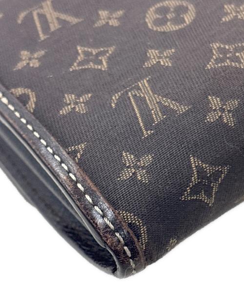LOUIS VUITTON（ルイ ヴィトン）LOUIS VUITTON (ルイ ヴィトン) 長財布　モノグラム イディール　ポルトフォイユ・サラ ブラウンの古着・服飾アイテム