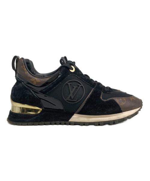 LOUIS VUITTON（ルイ ヴィトン）LOUIS VUITTON (ルイ ヴィトン) ローカットスニーカー　ランアウェイ ブラック サイズ:36 1/2（約23.5㎝相当）の古着・服飾アイテム