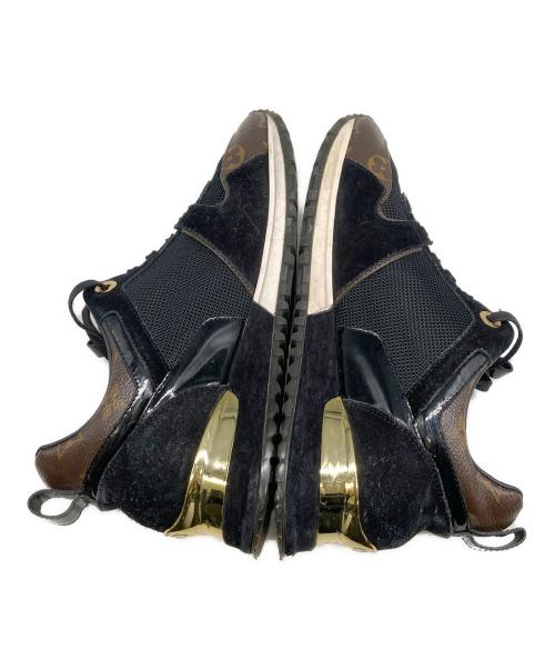 LOUIS VUITTON（ルイ ヴィトン）LOUIS VUITTON (ルイ ヴィトン) ローカットスニーカー　ランアウェイ ブラック サイズ:36 1/2（約23.5㎝相当）の古着・服飾アイテム